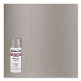 Rust-Oleum® Stops Rust Bright Coat Spray Paint, Metallic Aluminum, 11 oz Aerosol Can, 6/Carton (RST7715830) Case of 6