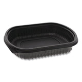 Pactiv Evergreen EarthChoice MealMaster Container, 24 oz, 8 x 6.5 x 1.5, Black, Plastic, 252/Carton (PCTYCN8462400) Case of 252