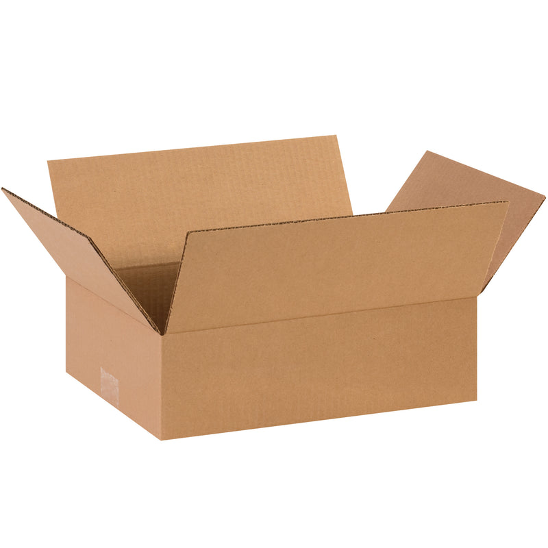 15 x 11 x 4" Flat Corrugated Boxes (15114) Bundle Of 25