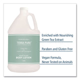 Diversified Hospitality Solutions Terra Pure Lotion Gallon, 1 gal Bottle, Green Tea and Lemongrass Scent (DHS002270EA) Each