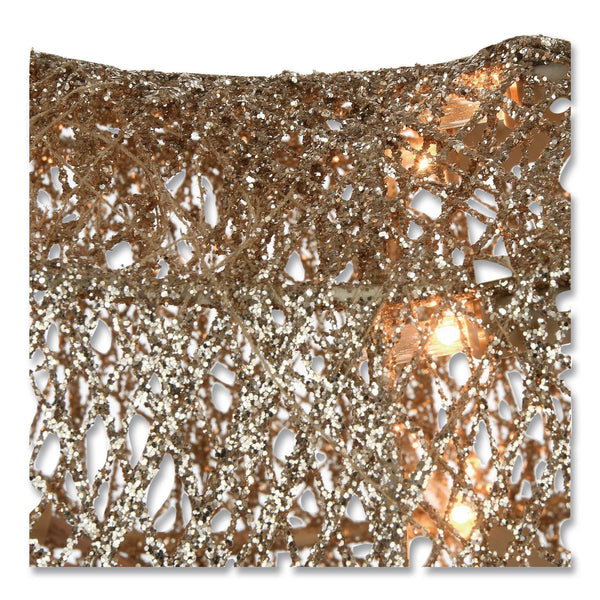 National Tree Company® Pre-Lit Fawn with Doe Decoration, AC Powered, Warm White LED Lights, 6" x 22" x 38" Doe, 6" x 22" x 28" Fawn, Assorted Colors (NTTDF105014U) Each