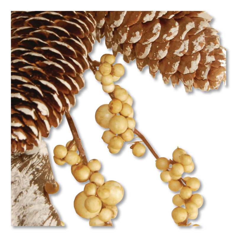 National Tree Company® Fall Garland, 72" Long, White (NTTRAHVG060669A) Each