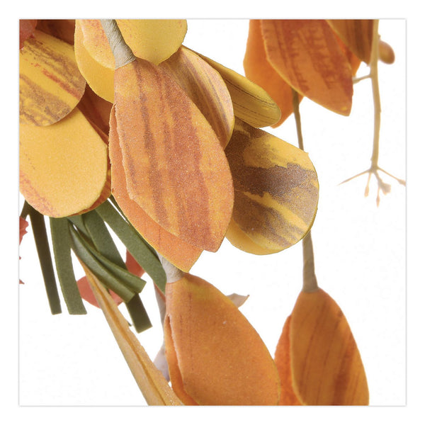National Tree Company® Fall Teardrop Decoration, 16" x 30" x 2", Orange (NTTRAHVT170375N) Each