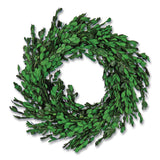 National Tree Company® Spring Boxwood Wreath, 18" x 18" x 3.93", Green (NTTEG79MH187181) Each