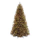 National Tree Company® Pre-Lit North Valley Spruce Tree, 39" x 39" x 72", Green Tree, Green Tree Stand (NTTNRV730060) Each