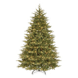 National Tree Company® Pre-Lit Nordic Spruce Medium Tree, 60" x 60" x 90", Green Tree, Green Tree Stand (NTTPENS130775) Each