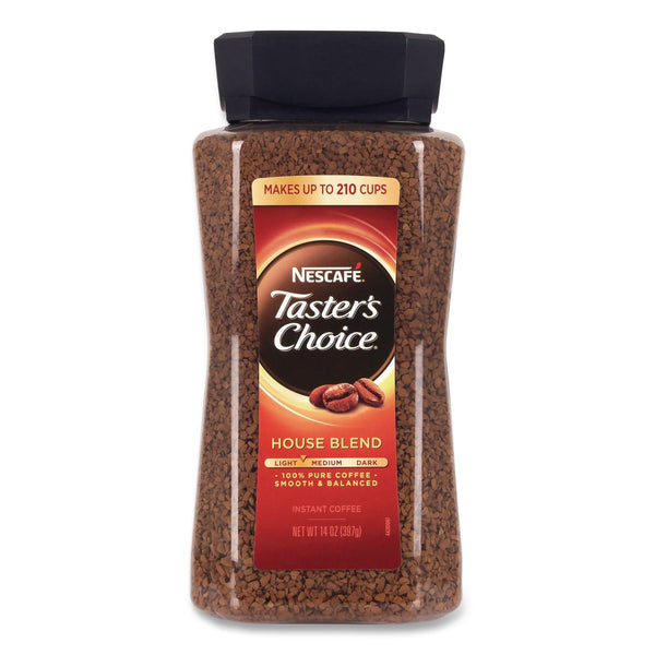 Nescafé® Taster's Choice House Blend Instant Coffee, 14 oz Bottle (GRR22002632) Each