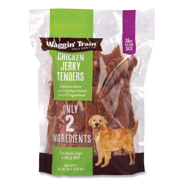 Waggin Train® Chicken Jerky Tenders, Chicken, 36 oz Bag (GRR22002664) Each