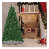 National Tree Company® Pre-Lit Acacia Tree, 37" x 37" x 70.8", Green Tree, Green Tree Stand (NTTAC10030860) Each