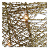 National Tree Company® Silver Angel Decor, AC Powered, Cool White LED Lights, 24" x 30 "x 48", Silver (NTTDF070005U) Each