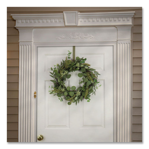 National Tree Company® Eucalyptus and Baby's Breath Spring Wreath, 22" Diameter x 5" h, Green (NTTDL8765F22213) Each