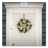 National Tree Company® Peony and Raspberry Wreath, 22" Diameter x 5"h, Beige (NTTDS69S21G9435) Each