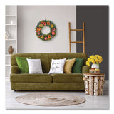 National Tree Company® Spring Wreath, 18.1" x 18.1" x 3.9", Assorted Colors (NTTEG7919B01231) Each