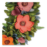 National Tree Company® Spring Wreath, 18.1" x 18.1" x 3.9", Assorted Colors (NTTEG7919B01231) Each