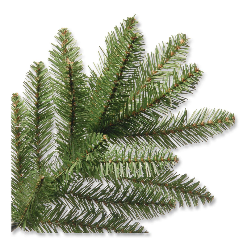 National Tree Company® Kingswood Fir Pencil Tree, 46" x 46" x 144", Green Tree, Green Tree Stand (NTTKW7500120) Each