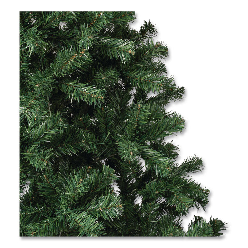 National Tree Company® Linden Spruce Tree, 37" x 37" x 72", Green Tree, Green Tree Stand (NTTLIN850060) Each
