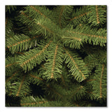 National Tree Company® North Valley Spruce Pencil Slim Tree, 32" x 32" x 90", Green Tree, Green Tree Stand (NTTNRV750575) Each
