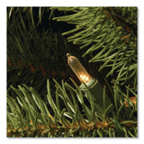 National Tree Company® Pre-Lit Downswept Douglas Fir Tree, 59" x 59" x 90", Green Tree, Green Tree Stand (NTTPEDD131275) Each