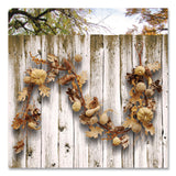 National Tree Company® Fall Garland, 72" Long, White (NTTRAHVG060669A) Each