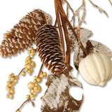 National Tree Company® Fall Garland, 72" Long, White (NTTRAHVG060669A) Each