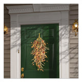 National Tree Company® Fall Teardrop Decoration, 16" x 30" x 2", Orange (NTTRAHVT170375N) Each