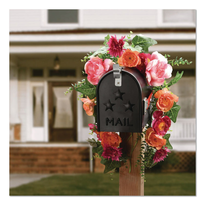 National Tree Company® Spring Flowers Mailbox Swag, 36" Long, Pink (NTTRAS20004MB1) Each