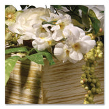 National Tree Company® Spring Candleholder Table Decoration, 9" x 22" x 9", Cream (NTTRASBE030146B) Each