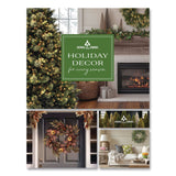 National Tree Company® Norway Fir Tree, 58" x 58" x 84", Green Tree, Green Tree Stand (NTTPENF150070) Each