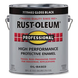 Rust-Oleum® High Performance Protective Enamel Paint, Gloss Black, 1 gal Bucket/Pail, 2/Carton (RST7779402) Case of 2