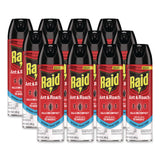Raid® Ant and Roach Killer, 17.5 oz Aerosol Spray, Outdoor Fresh, 12/Carton (SJN386220) Case of 12