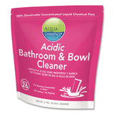 Diversey™ Acidic Bathroom and Bowl Cleaner, Lavender Scent, 4 g Packets, 12 Packets/Bag with 1 qt Spray Bottle (DVO9320999) Each