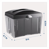 Morcon Tissue Valay Table Top Napkin Dispenser, 6 x 6.5 x 8, Black (MORNT222) Each