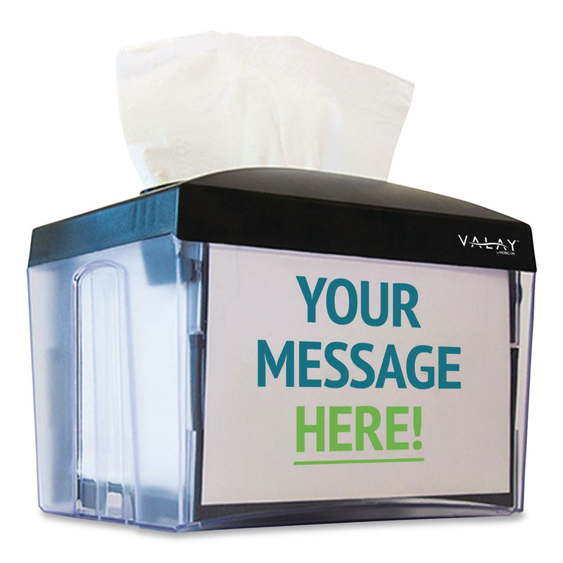 Morcon Tissue Valay Table Top Napkin Dispenser, 6 x 6.5 x 8, Black (MORNT222) Each