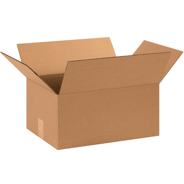 15 x 11 x 7" Corrugated Boxes (15117) Bundle Of 25
