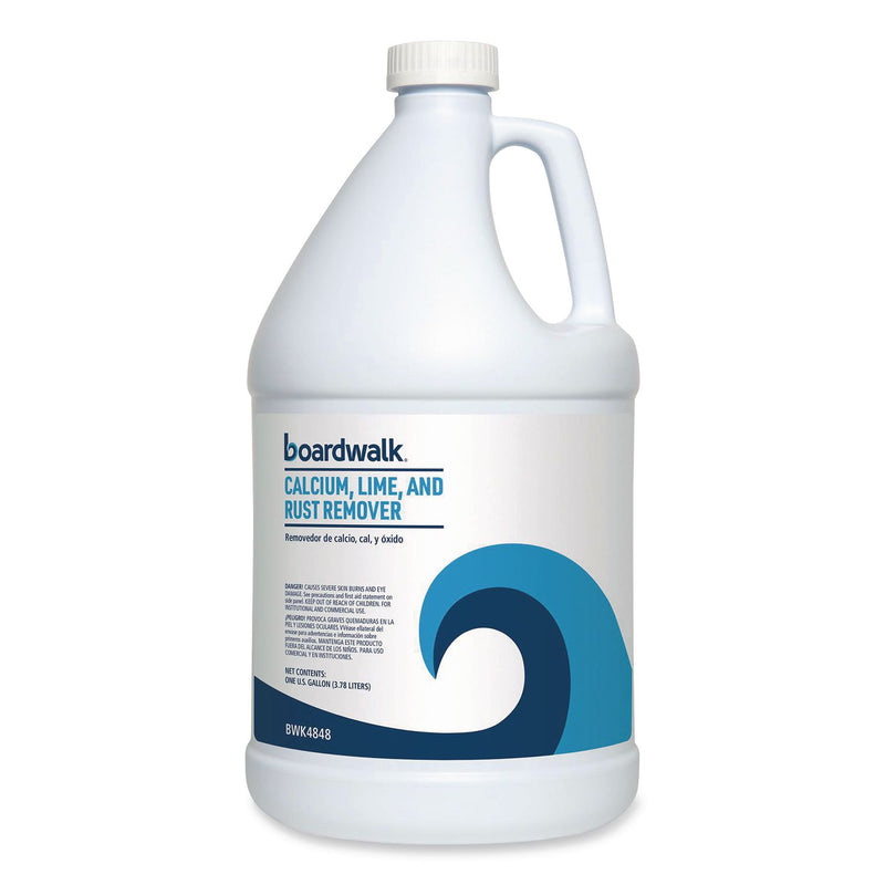 Boardwalk® Calcium, Lime and Rust Remover, 1 gal Bottle, 4/Carton (BWK4848) Case of 4