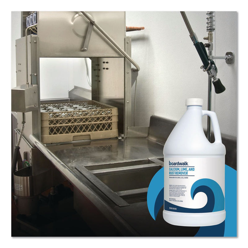 Boardwalk® Calcium, Lime and Rust Remover, 1 gal Bottle, 4/Carton (BWK4848) Case of 4