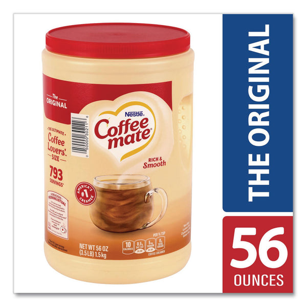 Coffee mate® Original Powdered Coffee Creamer, 56 oz Canister (GRR22002633) Each