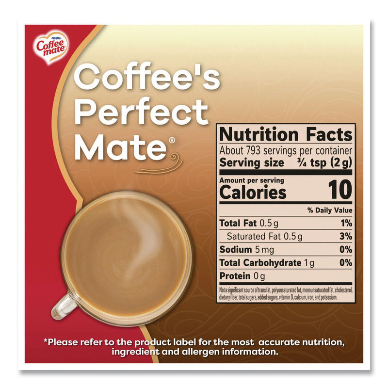 Coffee mate® Original Powdered Coffee Creamer, 56 oz Canister (GRR22002633) Each