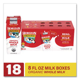 Horizon Organic Shelf-Stable Whole Milk Boxes, 8 oz Box, 18/Carton (GRR22002680) Case of 18