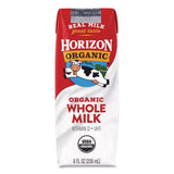 Horizon Organic Shelf-Stable Whole Milk Boxes, 8 oz Box, 18/Carton (GRR22002680) Case of 18