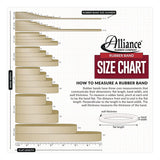 Alliance® Advantage Classic Black Rubber Bands, Size 64, 0.04" Gauge, 1 lb Box, 320/Box (ALL57645) Each