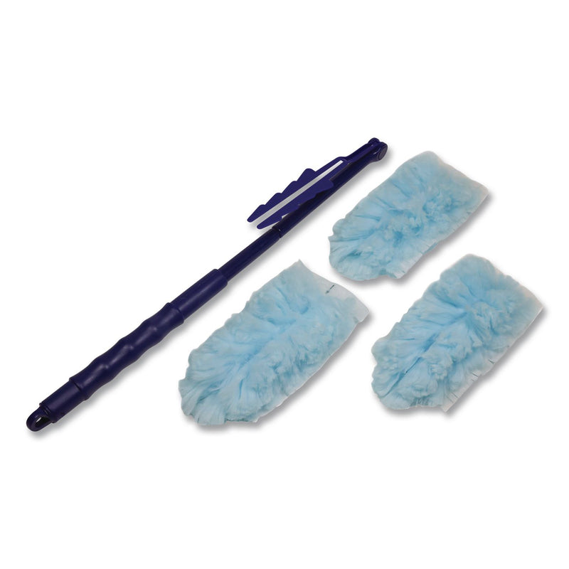 Boardwalk® Extension 360 HD Duster Kit, 18" to 36", (1) Handle and (3) Dusters/Kit, 6 Kits/Carton (BWKDUSTER360KT) Case of 6