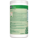 Clorox® CloroxPro EcoClean Disinfecting Wipes, 1-Ply, 7 x 8, Unscented, White, 3/Carton (CLO60787CT) Case of 3