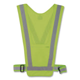 ergodyne® GloWear 8045X Hi-Vis Safety Vest, Polyester, One Size, Lime (EGO20090) Each