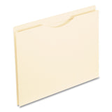 Pendaflex® Manila Reinforced File Jackets, 2-Ply Straight Tab, Letter Size, Manila, 50/Box (PFX22200) Box of 50