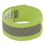 ergodyne® GloWear 8100 Hi-Vis Arm/Leg Band with Hook and Loop, Large/X-Large, Lime, 2/Pack (EGO29018) Each