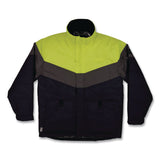 ergodyne® N-Ferno 6464 Insulated Freezer Jacket with AmpliFIRE Heat Reflective Lining, X-Large, Navy (EGO41135) Each