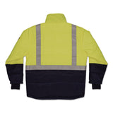 ergodyne® N-Ferno 6478 Class 2 Hi-Vis Freezer Jacket, X-Small, Lime (EGO41271) Each