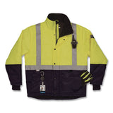 ergodyne® N-Ferno 6478 Class 2 Hi-Vis Freezer Jacket, X-Large, Lime (EGO41275) Each
