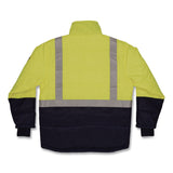 ergodyne® N-Ferno 6478 Class 2 Hi-Vis Freezer Jacket, 2X-Large, Lime (EGO41276) Each